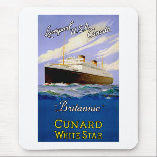 Britannic ~ Liverpool, USA, Canada Mouse Pad