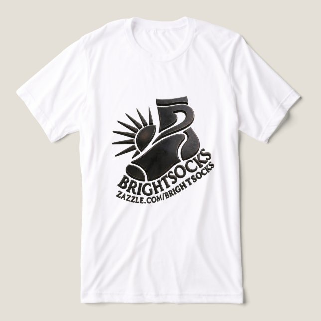Brite-T Brightsocks 0019606 Tri-Blend Shirt (Design Front)