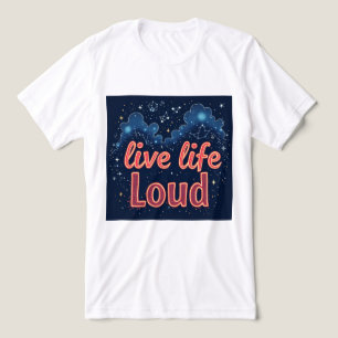Brite-T Live Life Loud 0018992 Tri-Blend Shirt