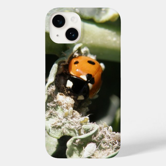 British 7 Spot Ladybug Case-Mate iPhone Case (Back)