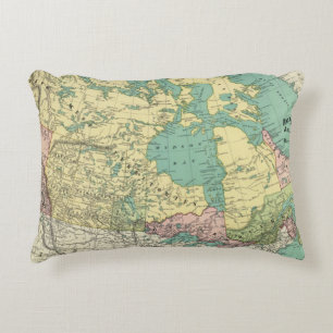 British America Decorative Pillow