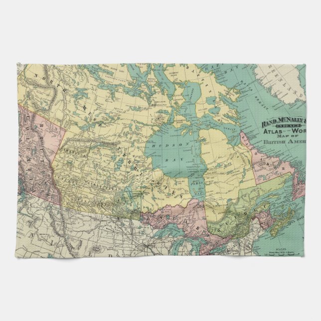 British America Kitchen Towel (Horizontal)