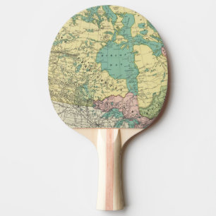 British America Ping Pong Paddle