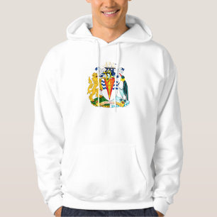 British Antarctic Official Coat Of Arms Heraldry Hoodie