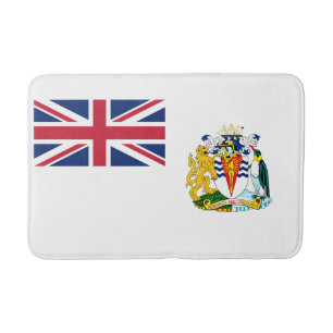 British Antarctic Territory Flag Bath Mat
