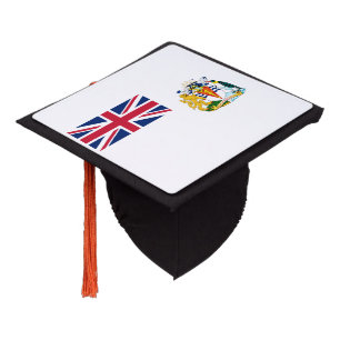 British Antarctic Territory Flag Graduation Cap Topper