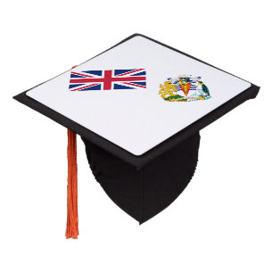 British Antarctic Territory Flag Graduation Cap Topper