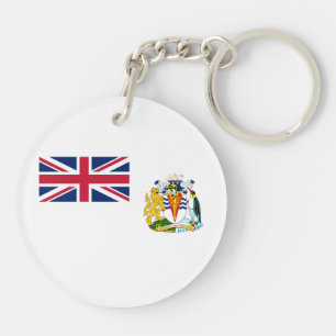 British Antarctic Territory Flag Keychain