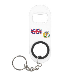British Antarctic Territory Flag Keychain Bottle Opener