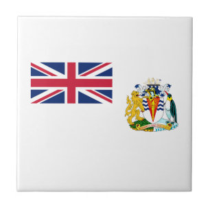 British Antarctic Territory Flag Tile