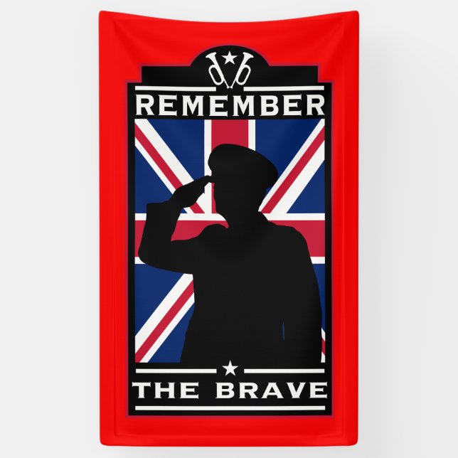 British Armed Forces Day Banner (Vertical)