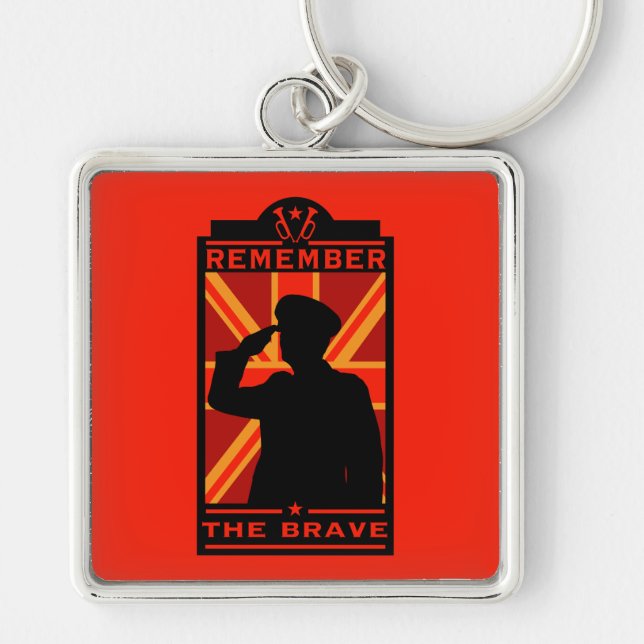 British Armed Forces Day Keychain (Front)