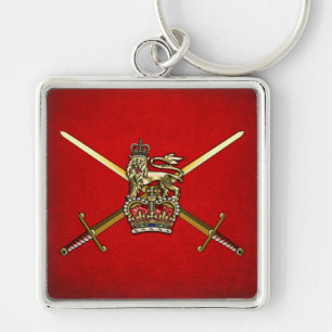 British Army Keychain