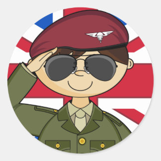 British Army Officer Sticker