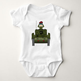 British Army Soldier in Tank Creeper
