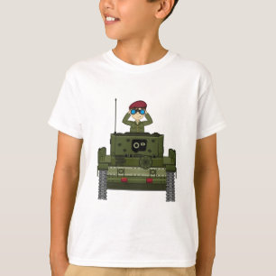 British Army Soldier in Tank Tee