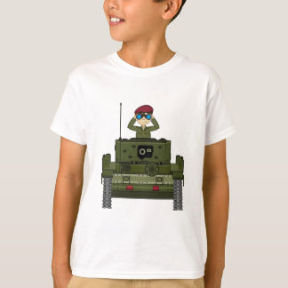 British Army Soldier in Tank Tee