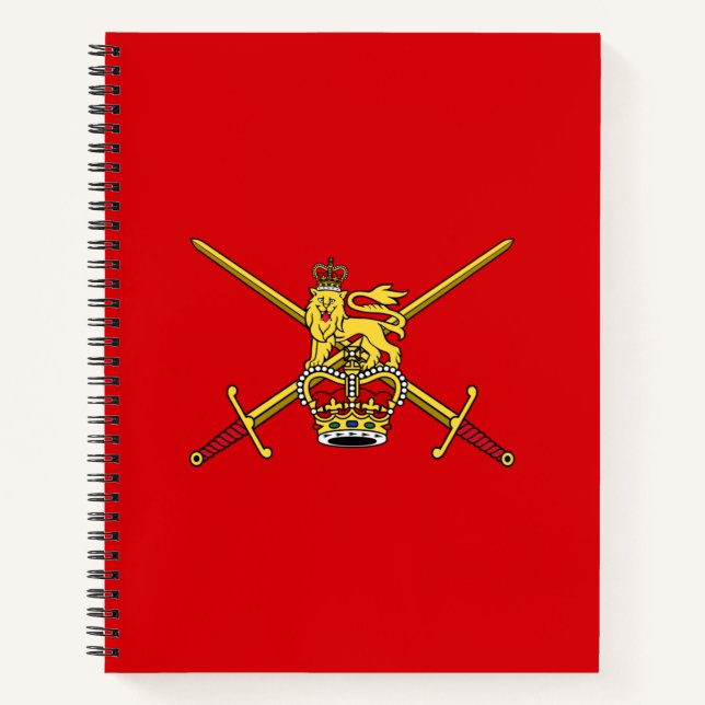 British Army (UK Military) Notebook (Front)