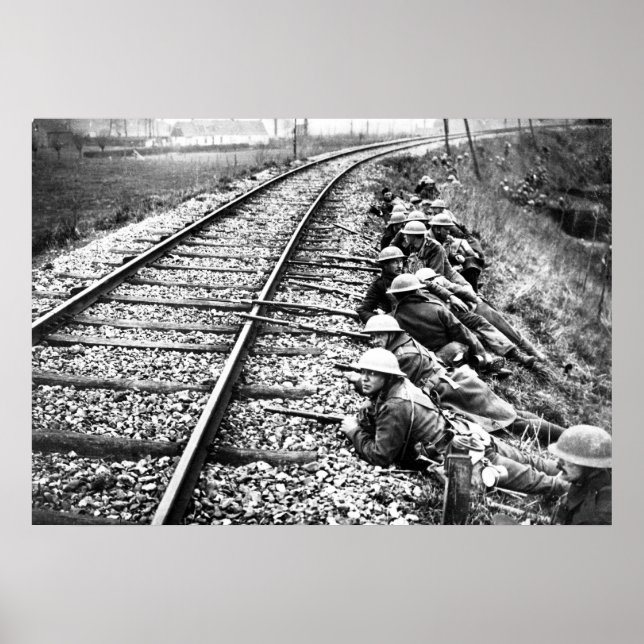 British at Ypres Poster (Front)