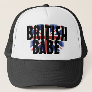 British Babe Snapback Trucker Hat