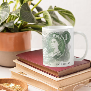 British Bank Note Mug – 1970 One Pound Note on Mug