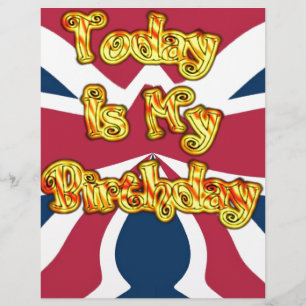 British Birthday Gifts Art Print