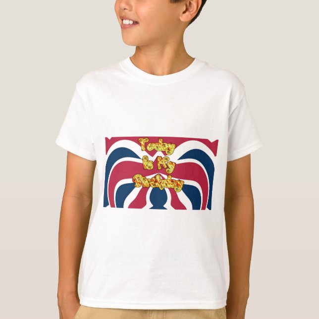 British Birthday Gifts Art Print T-Shirt (Front)