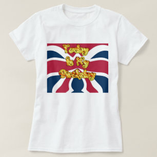 British Birthday Gifts Art Print T-Shirt