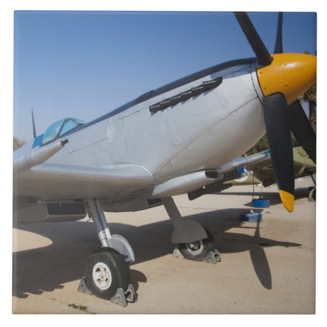 British-built Spitfire fighter Tile (Front)