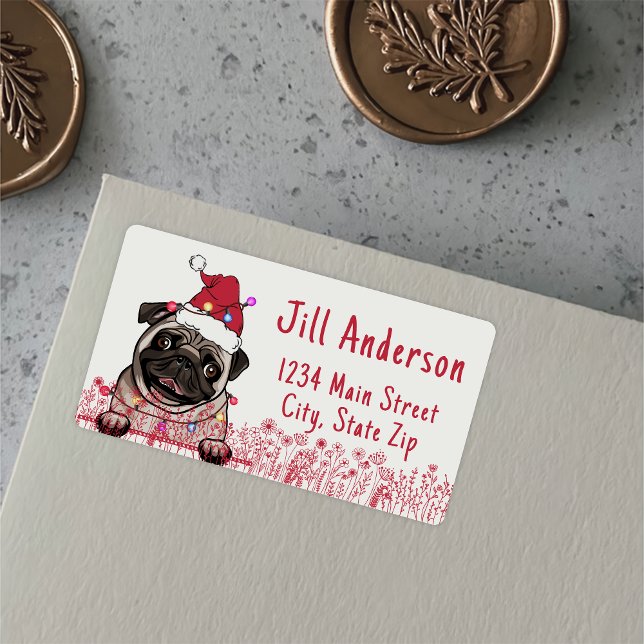 British Bull Dog Personalized Hand Drawing Label (Creator Uploaded)