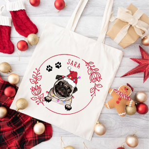 British Bull Dog Personalized Hand Drawing Tote Bag