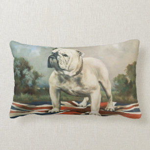 British bulldog pillow case