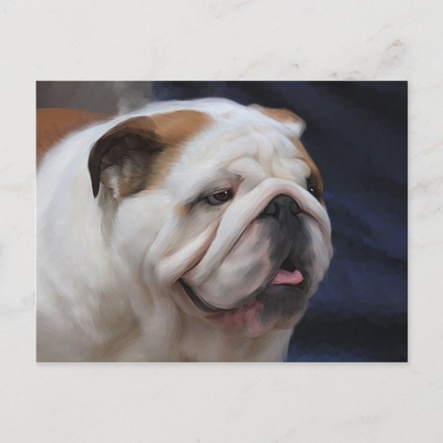 British Bulldog Postcard (Front)