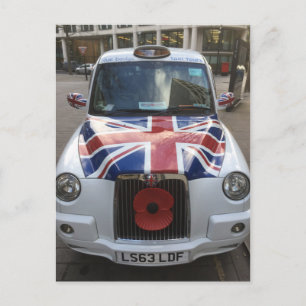 British Cab Postcard
