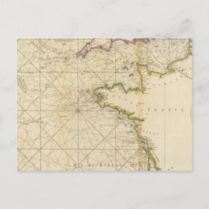 British Channel, Bay of Biscay Postcard