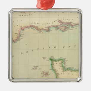 British Channel Metal Ornament