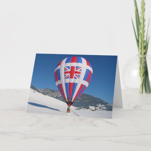 British Christmas Holiday Card (Front)