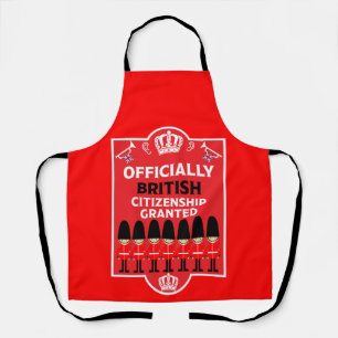 British Citizenship Gifts Apron