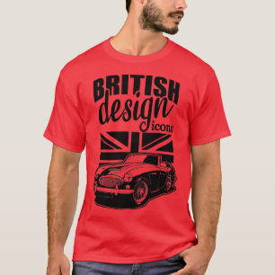 British Classic Car Austin Healey  T-Shirt