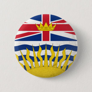 British Columbia 2 Inch Round Button