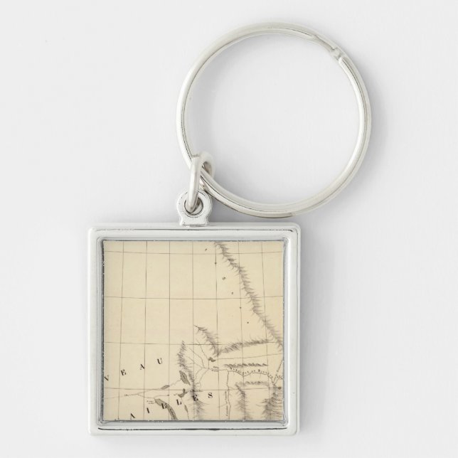 British Columbia, Alberta 24 Keychain (Front)