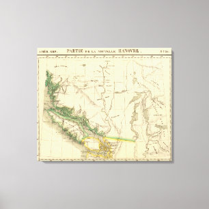 British Columbia, Alberta 31 Canvas Print