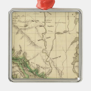 British Columbia, Alberta 31 Metal Ornament