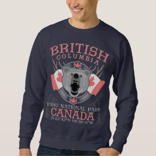 BRITISH COLUMBIA CANADA - YOHO NATIONAL PARK SWEATSHIRT