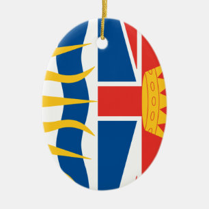 BRITISH COLUMBIA CERAMIC ORNAMENT