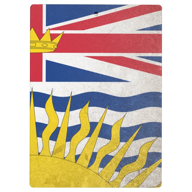 British Columbia Clipboard (Back)