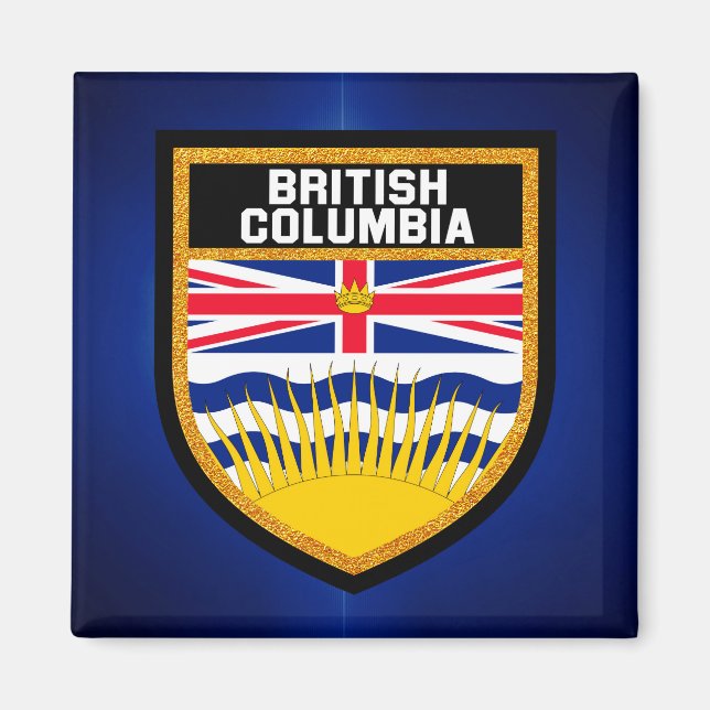 British Columbia Flag Magnet (Front)