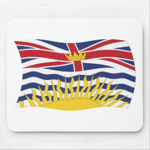 British Columbia Flag Mousepad