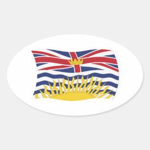 British Columbia Flag Sticker