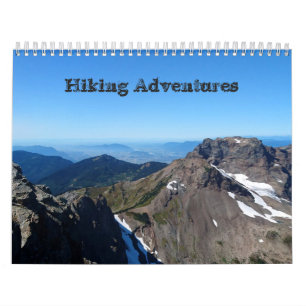 British Columbia Hiking Adventures Scenic Calendar
